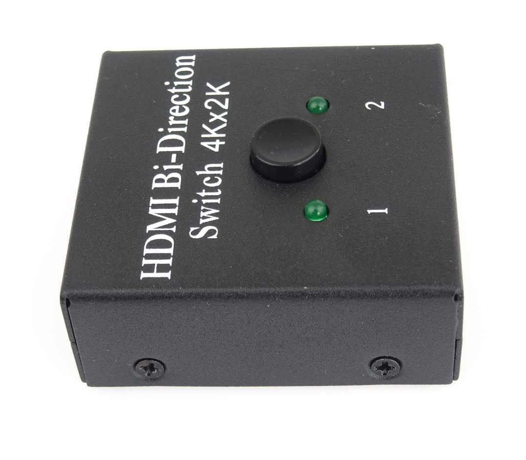 PremiumCord HDMI Switch 4K, FULL HD 1080p obousměrný 2-1 nebo 1-2