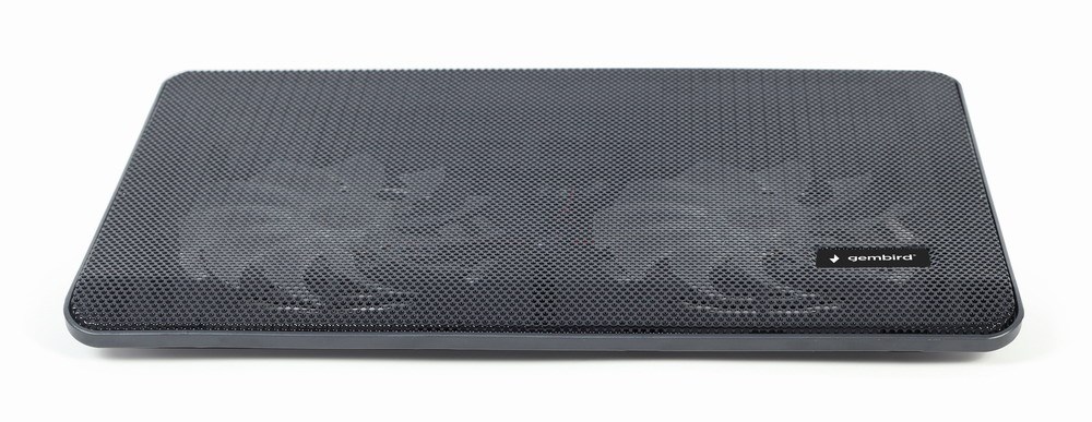 GEMBIRD Podstavec pod notebook NBS-2F15-05, pro notebooky do 15,6", LED, černý