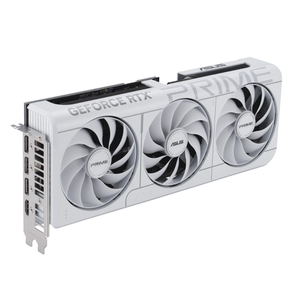 ASUS VGA NVIDIA GeForce RTX 5070 PRIME 12GB OC WHITE, 12GB GDDR7, 3xDP, 1xHDMI