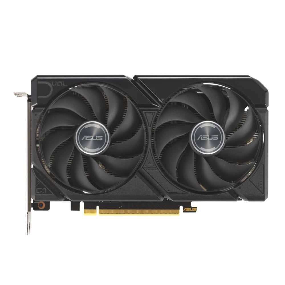 ASUS VGA AMD Radeon RX 9060 XT DUAL 16GB, RX 9060 XT, 16GB GDDR6, 2xDP, 1xHDMI