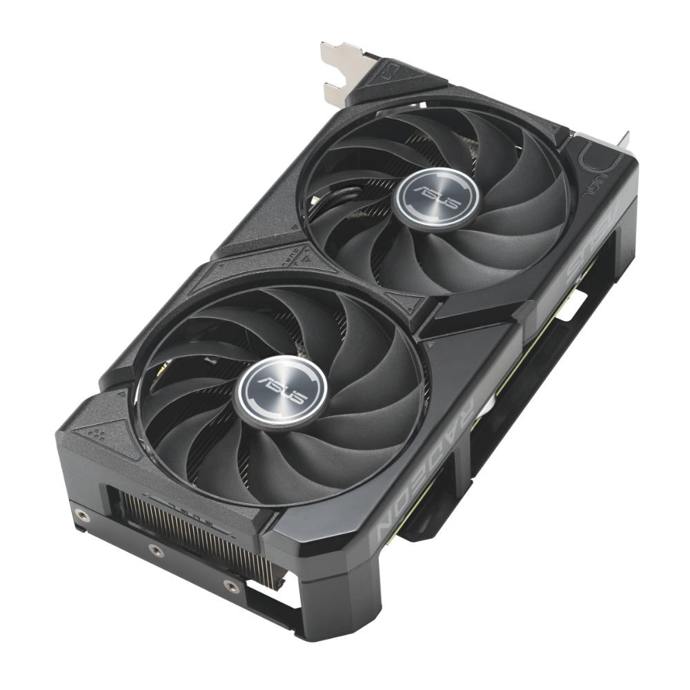 ASUS VGA AMD Radeon RX 9060 XT DUAL 16GB, RX 9060 XT, 16GB GDDR6, 2xDP, 1xHDMI