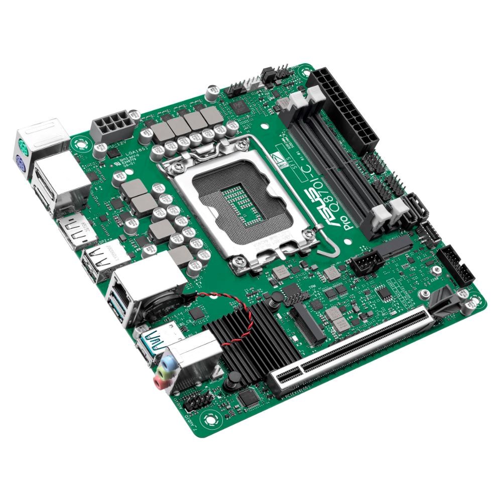 ASUS MB Sc LGA1851 PRO Q870I-C-CSM, Intel Q870, 4xDDR5, 2xDP, 1xHDMI, Mini-ITX