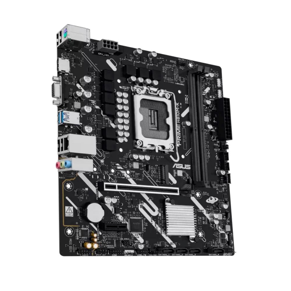 ASUS MB Sc LGA1851 PRIME H810M-K, Intel H810, 2xDDR5, 1xHDMI, 1xVGA, mATX