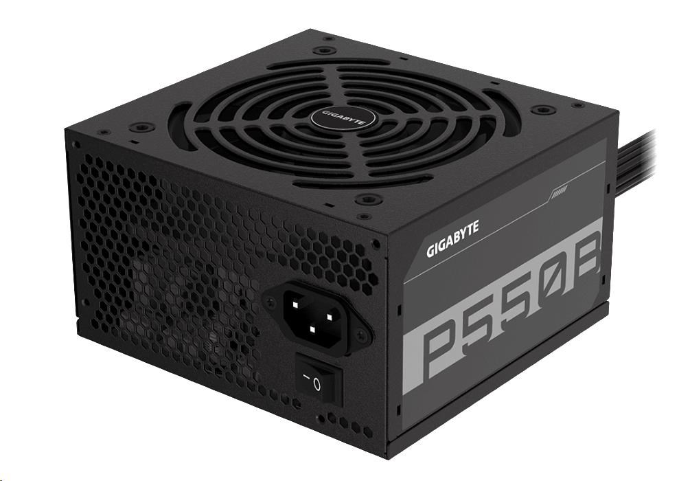 GIGABYTE zdroj P550B, 550W, 80plus bronze, 12 cm fan