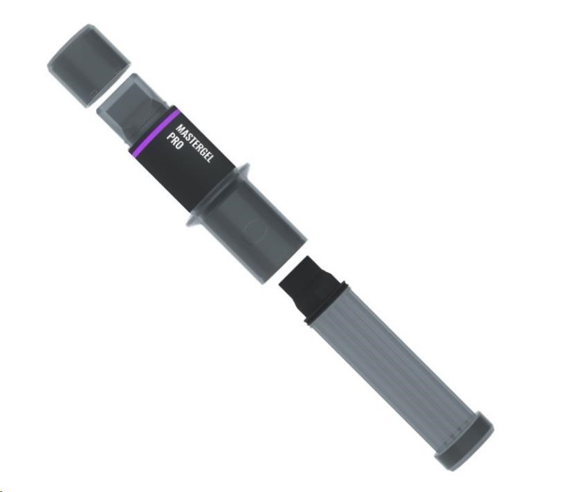 Cooler Master termální pasta na CPU Master Gel Pro V2, tep. vodivost 8 W.m, 1.5ml, 4g, šedá