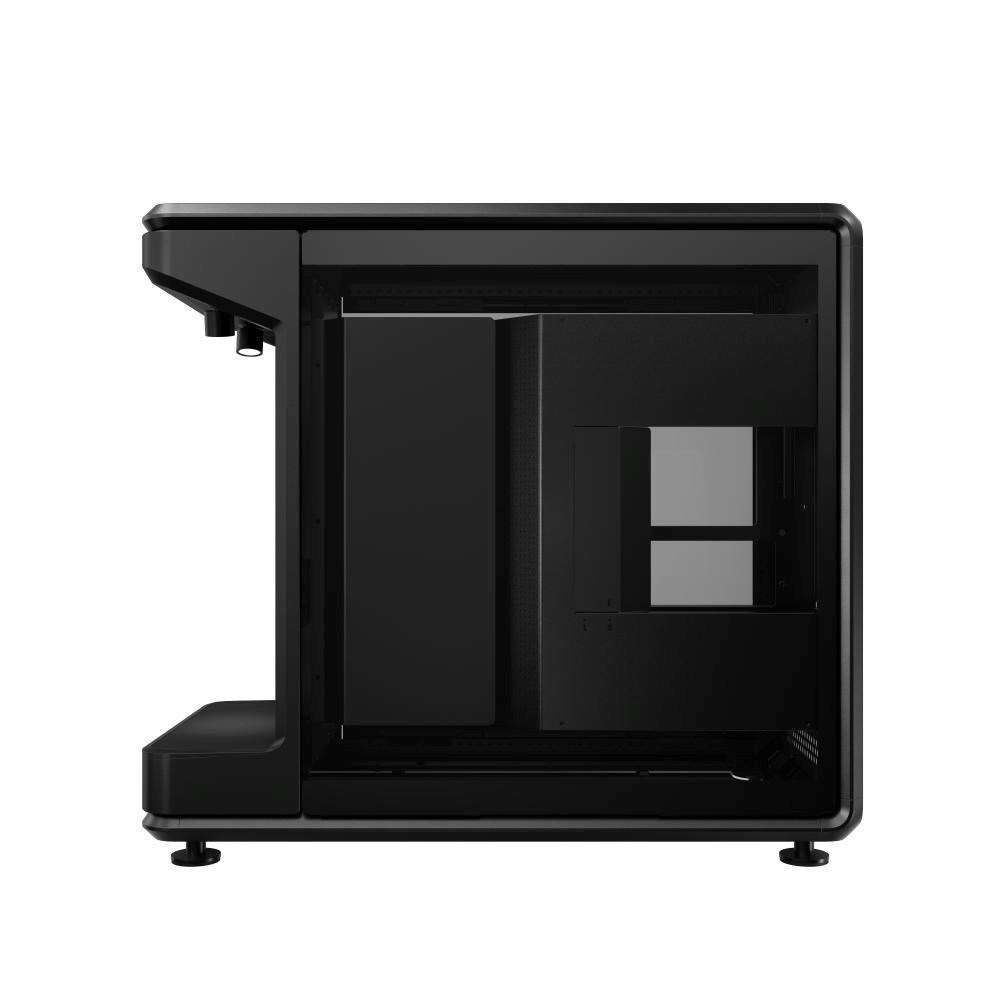 Cooler Master case MASTERFRAME 360 Stage LCD, ATX, Průhledná bočnice, Černá