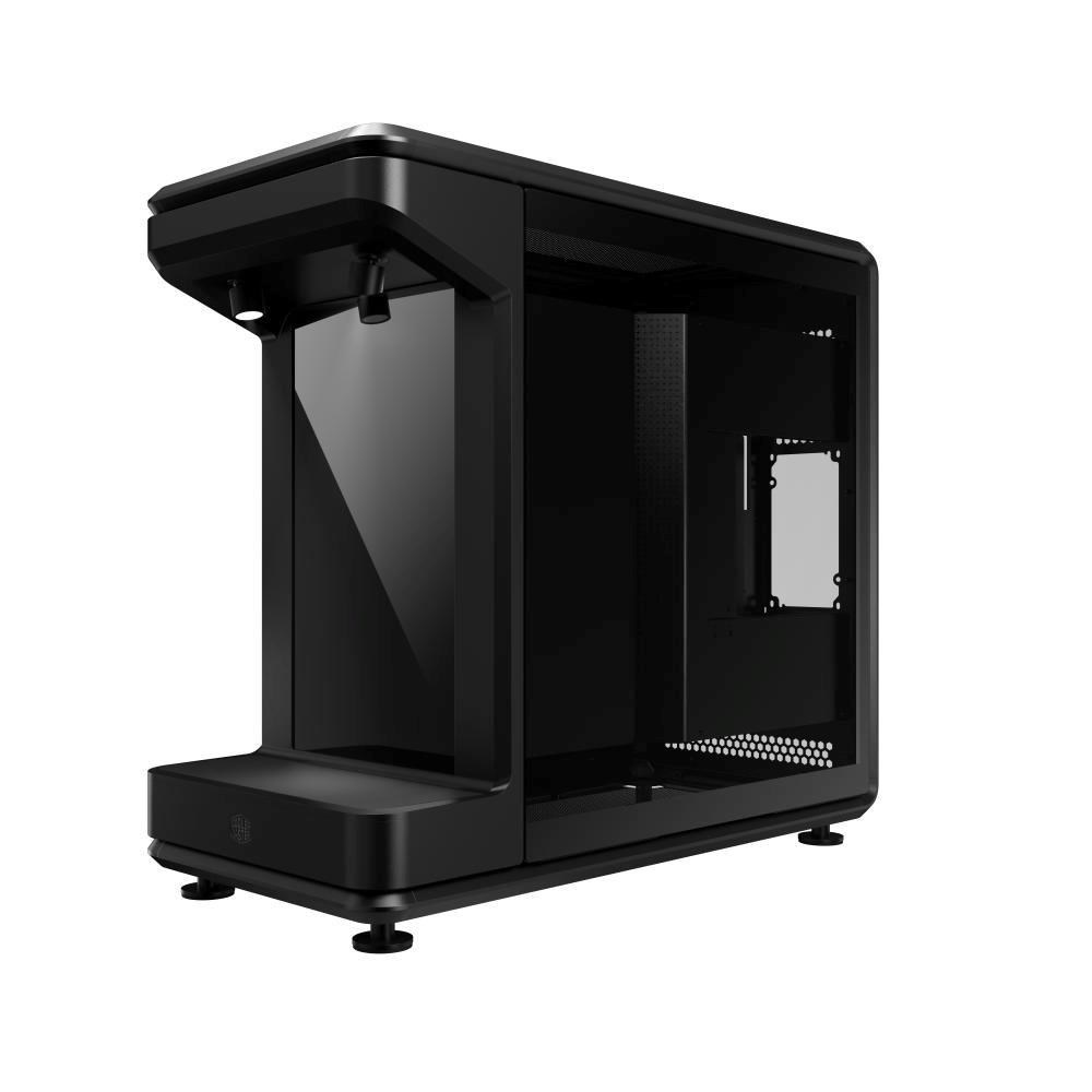Cooler Master case MASTERFRAME 360 Stage LCD, ATX, Průhledná bočnice, Černá