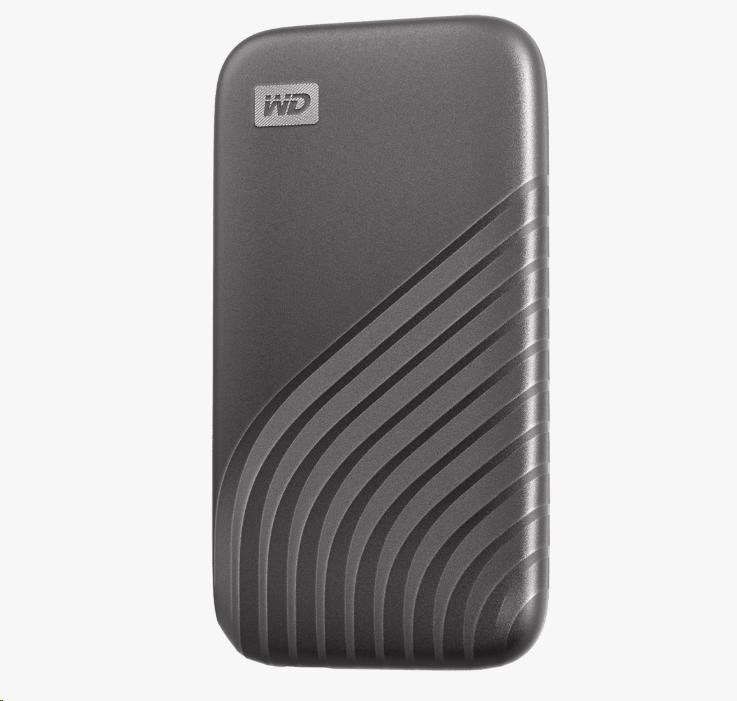 SanDisk WD My Passport SSD externí 500GB , USB-C 3.2 ,1050/1000MB/s R/W PC & Mac ,space gray