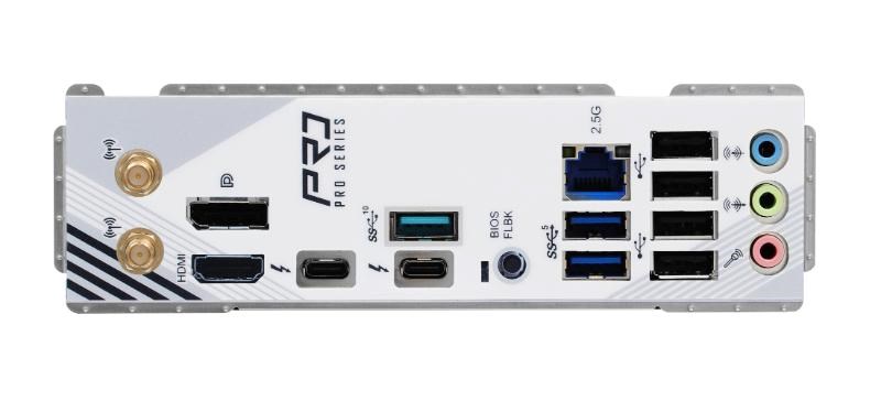 ASRock MB Sc LGA1851 Z890 PRO RS WIFI WHITE, Intel Z890, 4xDDR5, 1xHDMI, WI-FI