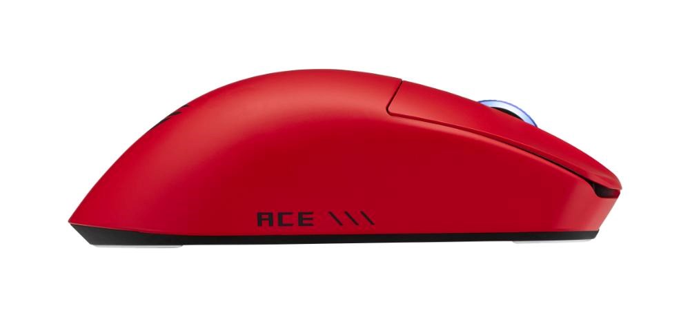 ASUS Herní myš ROG Harpe II Ace, Bezdrátová, červená