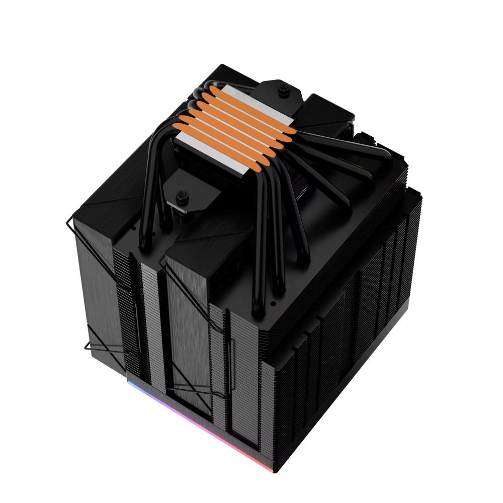 ADATA XPG Chladič CPU MAESTRO PLUS 62DA, 2x120 mm, ARGB, LGA 1851, AM5, černá