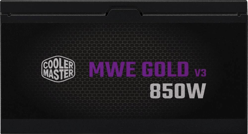 Cooler Master zdroj 850W MWE Gold 3, 120mm, 80+ Gold, Plně modulární, ATX 3.1