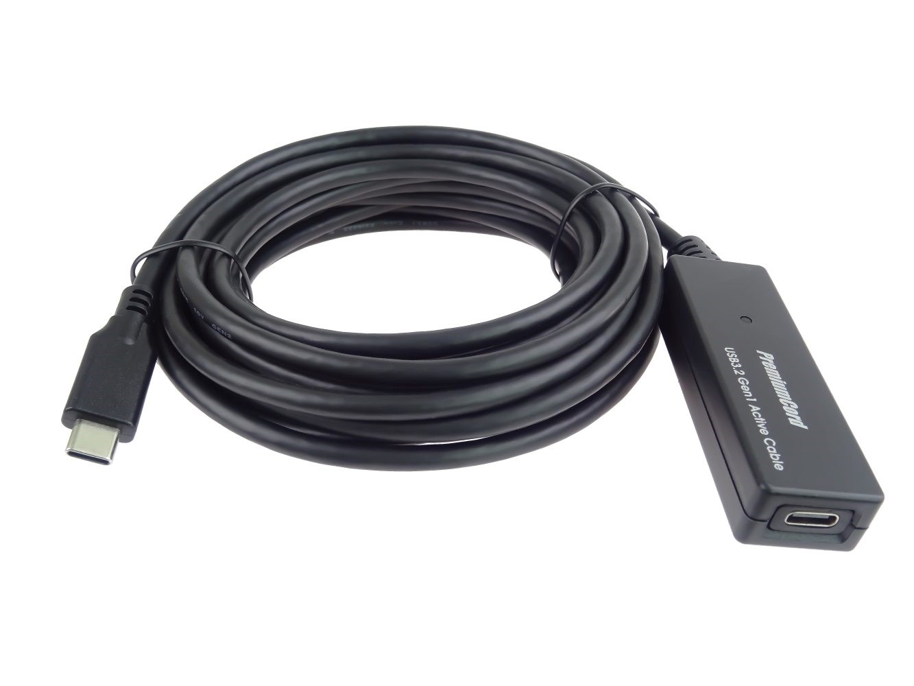PREMIUMCORD USB-C repeater a prodlužovací kabel Male-Female, 5Gbps 5m