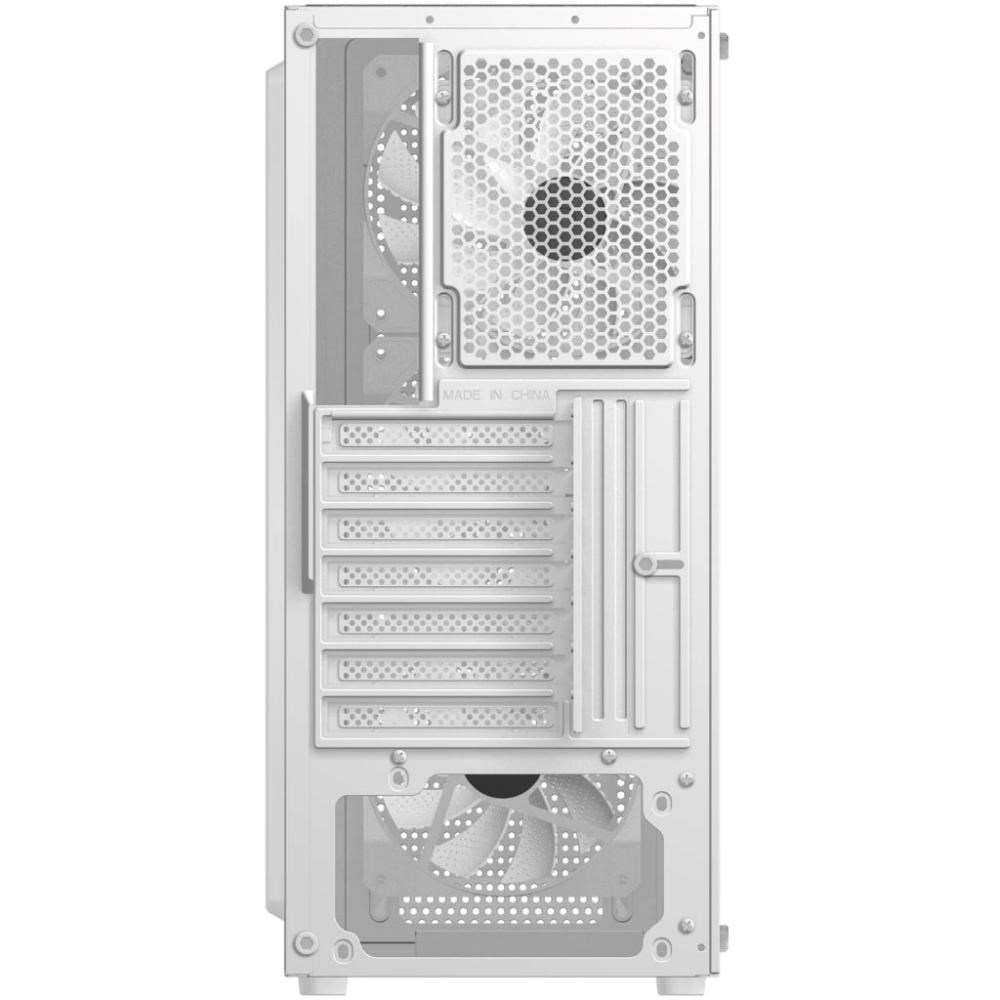 EVOLVEO Xenon, skříň ATX, 4x ARGB ventilátor 120mm, přední panel airflow mesh, bílá