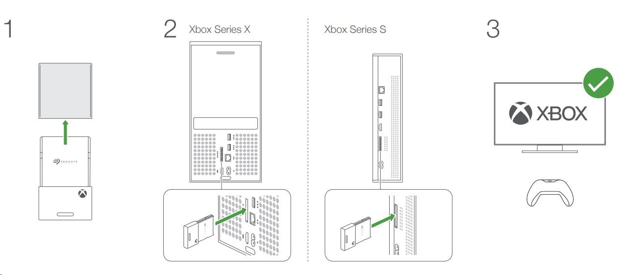 SEAGATE SSD 2TB Rozšíření úložiště pro Xbox X/S