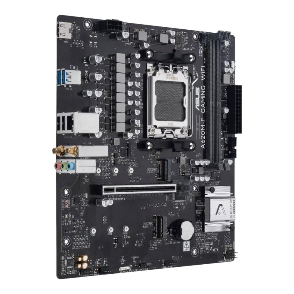 ASUS MB Sc AM5 A620M-F GAMING WIFI, AMD A620, 2xDDR5, 1xHDMI, mATX