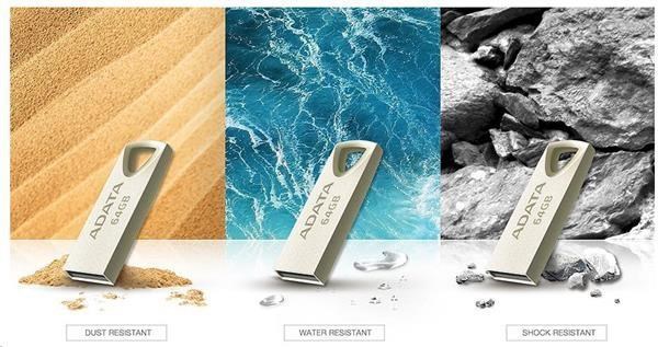 ADATA Flash Disk 64GB UV210, USB 2.0 Dash Drive, kovový