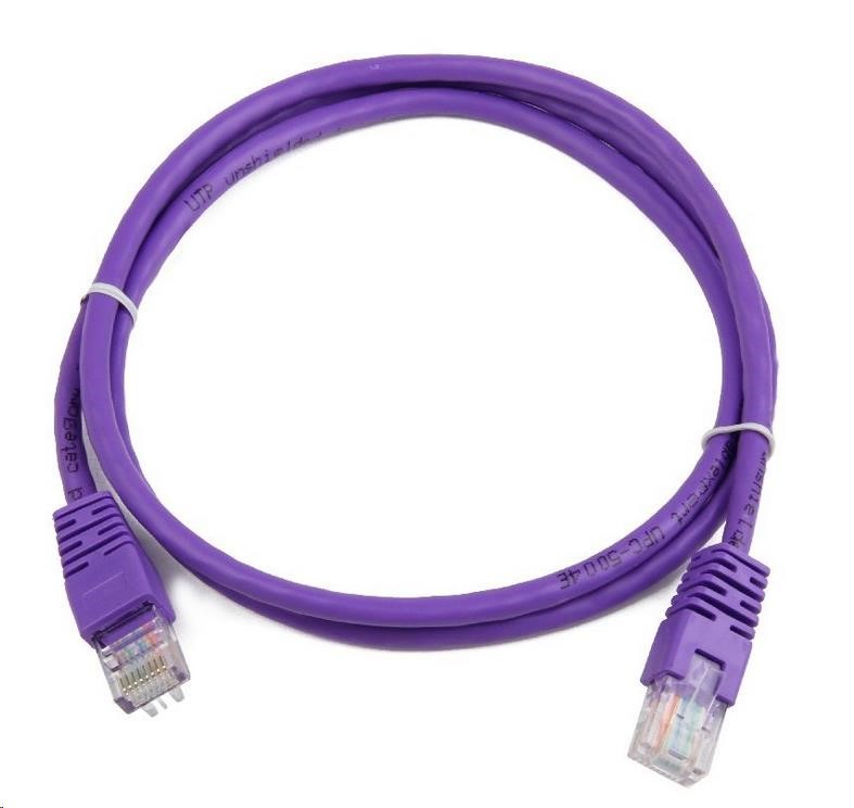 GEMBIRD kabel patchcord Cat5e UTP 2m, fialový