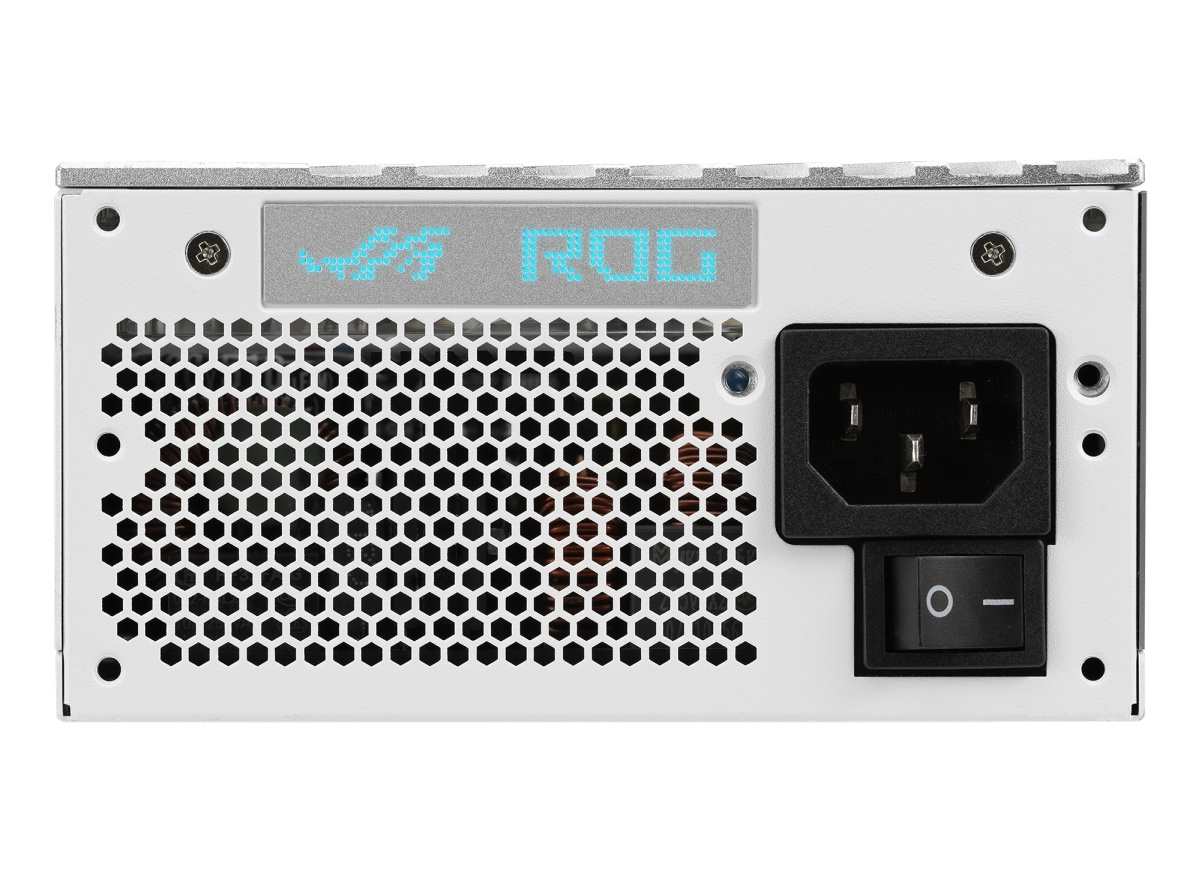 BAZAR - ASUS zdroj ROG Loki SFX-L 850W White Edition, 80+ Platinum, ARGB (Bez příslušenství)