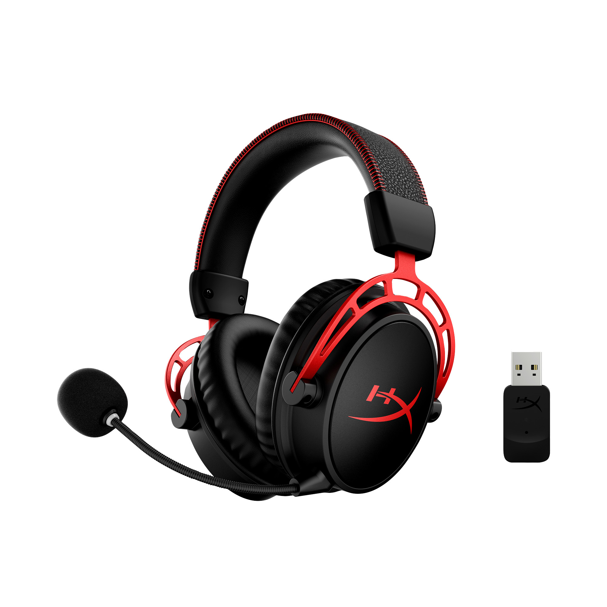 BAZAR - HyperX Cloud Alpha Wireless RED GAM HEADSET - Sluchátka k PC