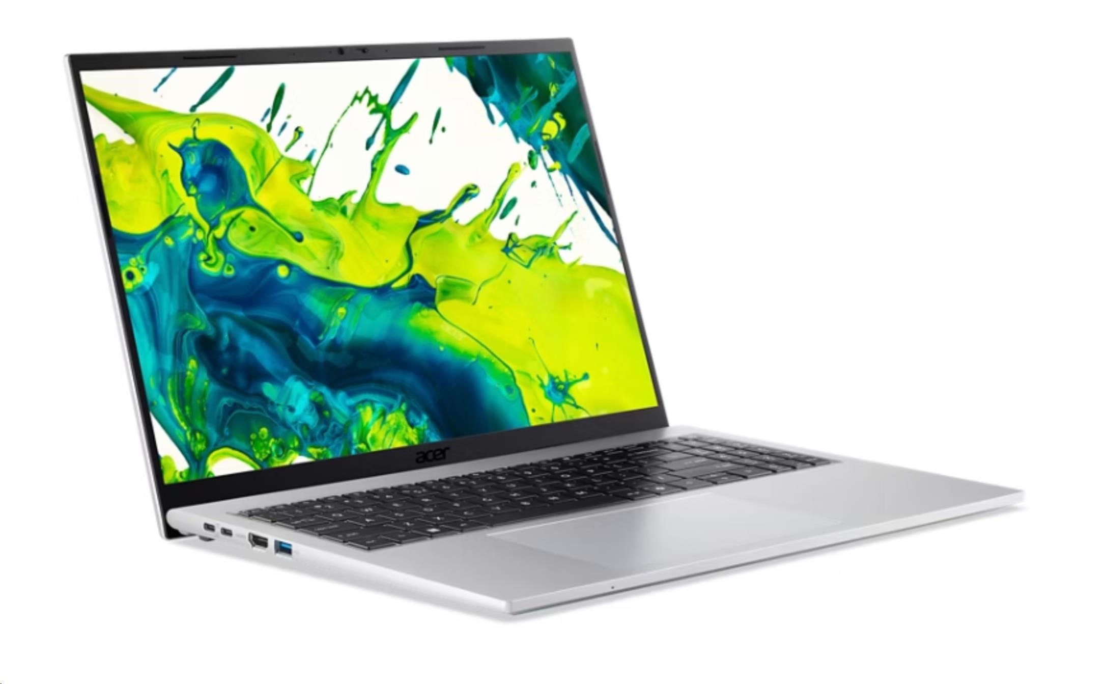 ACER NTB Aspire Go 16 (AG16-71P-75MQ),Core 7 150U,16" 1920x1200,16GB,1TB SSD,Intel,W11 Home,Pure Silver
