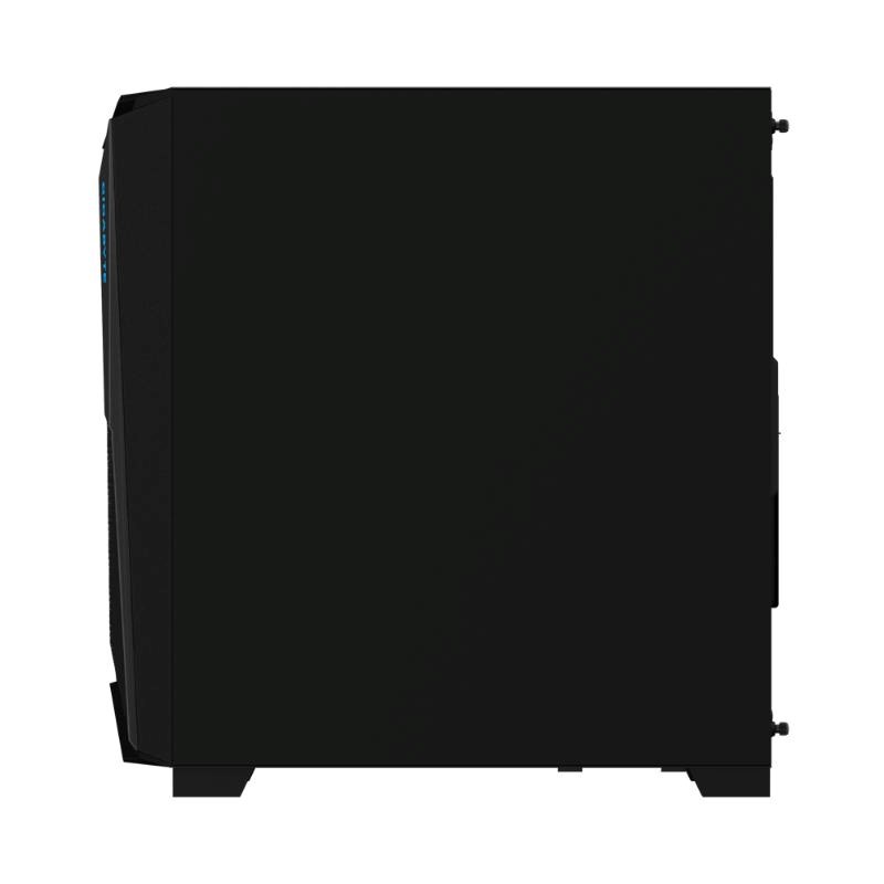 GIGABYTE case GB-C301G V2, Mid Tower, 1xUSB-C 3.2, 2xUSB 3.0, ARGB Hub, 4x 120mm ARGB Fan, černá