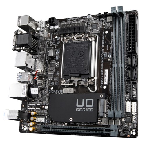 GIGABYTE MB Sc LGA1700 H610I DDR4, Intel H610, 2xDDR4, 2xDP, 1xHDMI, 1xVGA, mini-ITX