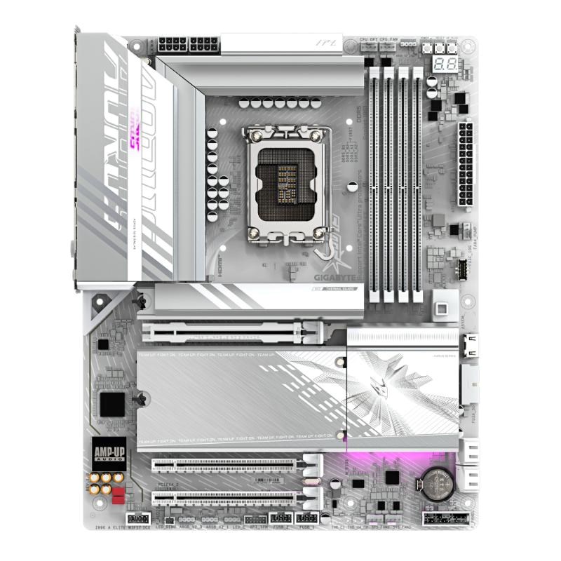 GIGABYTE MB Sc LGA1851 Z890 A ELITE WF7 ICE, Intel Z890, 4xDDR5, 1xDP, 1xHDMI, 1xThunderbolt, WiFi