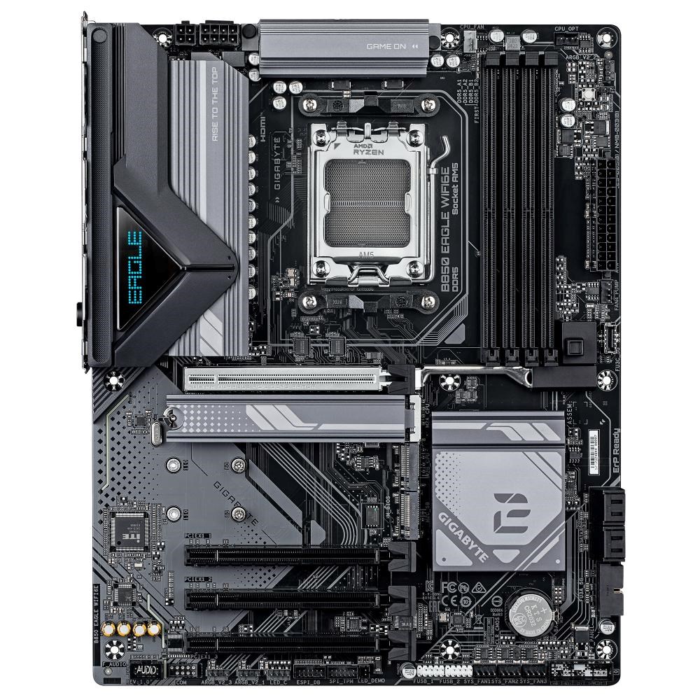 GIGABYTE MB Sc AM5 B850 EAGLE WIFI6E, AMD B850, 4xDDR5, 1xDP, WiFi, ATX
