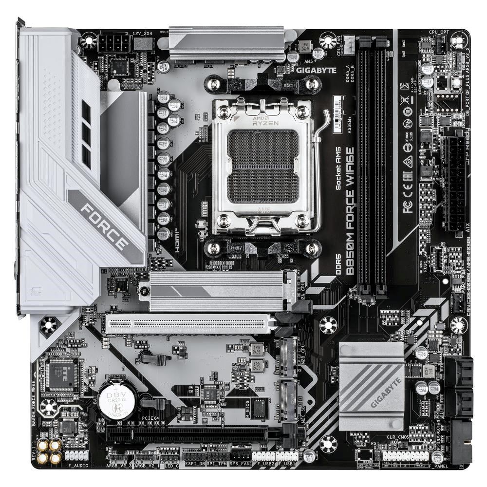 GIGABYTE MB Sc AM5 B850M FORCE WIFI6E, AMD B850, 2xDDR5, WIFI, 1xDP, 1xHDMI, mATX