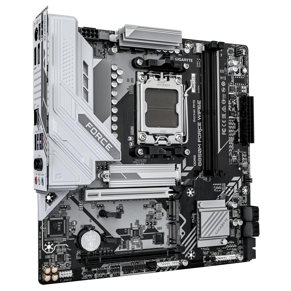 GIGABYTE MB Sc AM5 B850M FORCE WIFI6E, AMD B850, 2xDDR5, WIFI, 1xDP, 1xHDMI, mATX