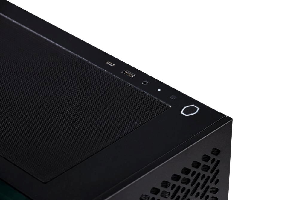 Cooler Master case Elite 302, Průhledná bočnice, mATX, 3x 120mm ARGB Fan, černá