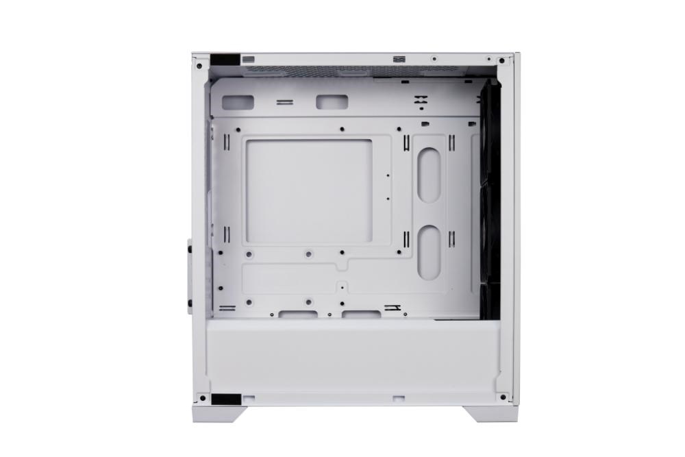Cooler Master case Elite 302 White, Průhledná bočnice, mATX, 3x 120mm ARGB Fan, bílá