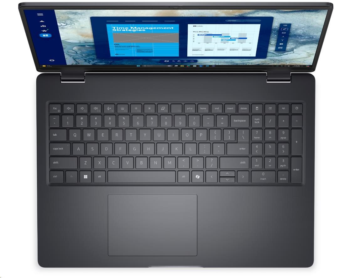 DELL NTB Pro 16 PC16250/i5-120U/8GB/512SSD/16" FHD+ /IR Cam & Mic/65W/WLAN/vPro|Backlit Kb/W11 Pro/3Y PS NBD