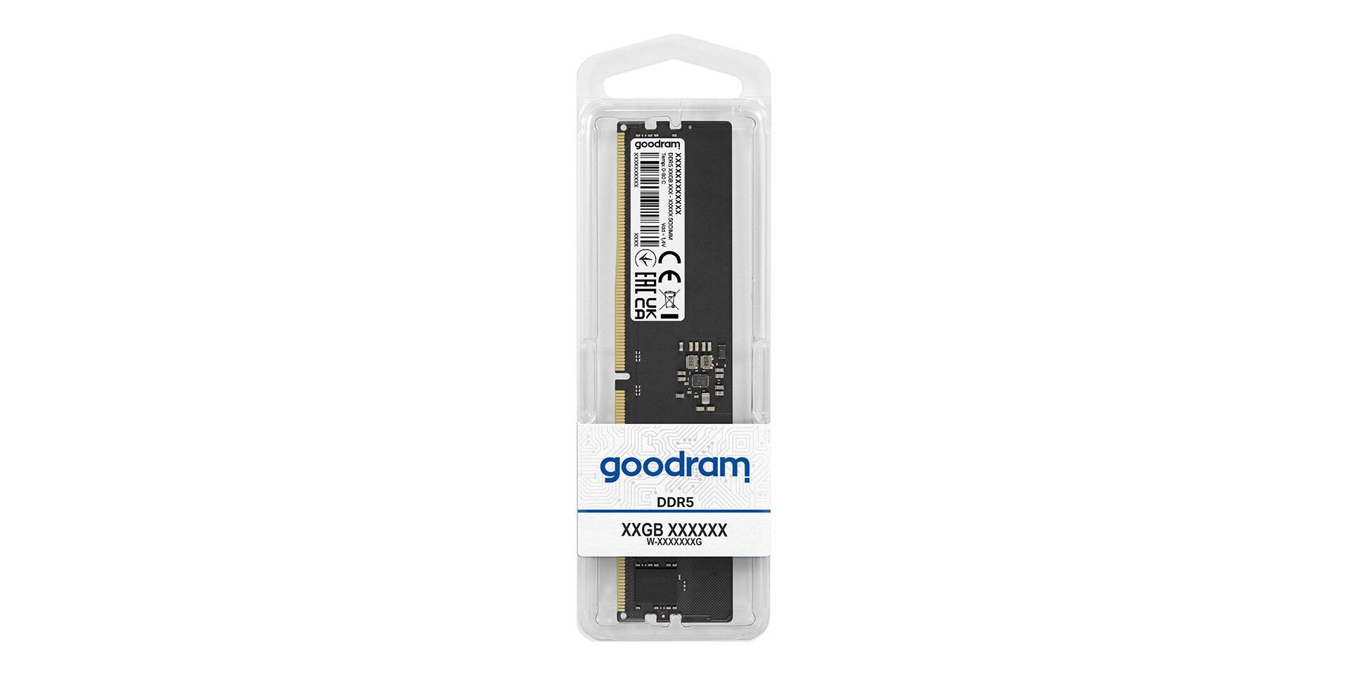 GOODRAM DIMM DDR5 8GB 4800MHz CL40