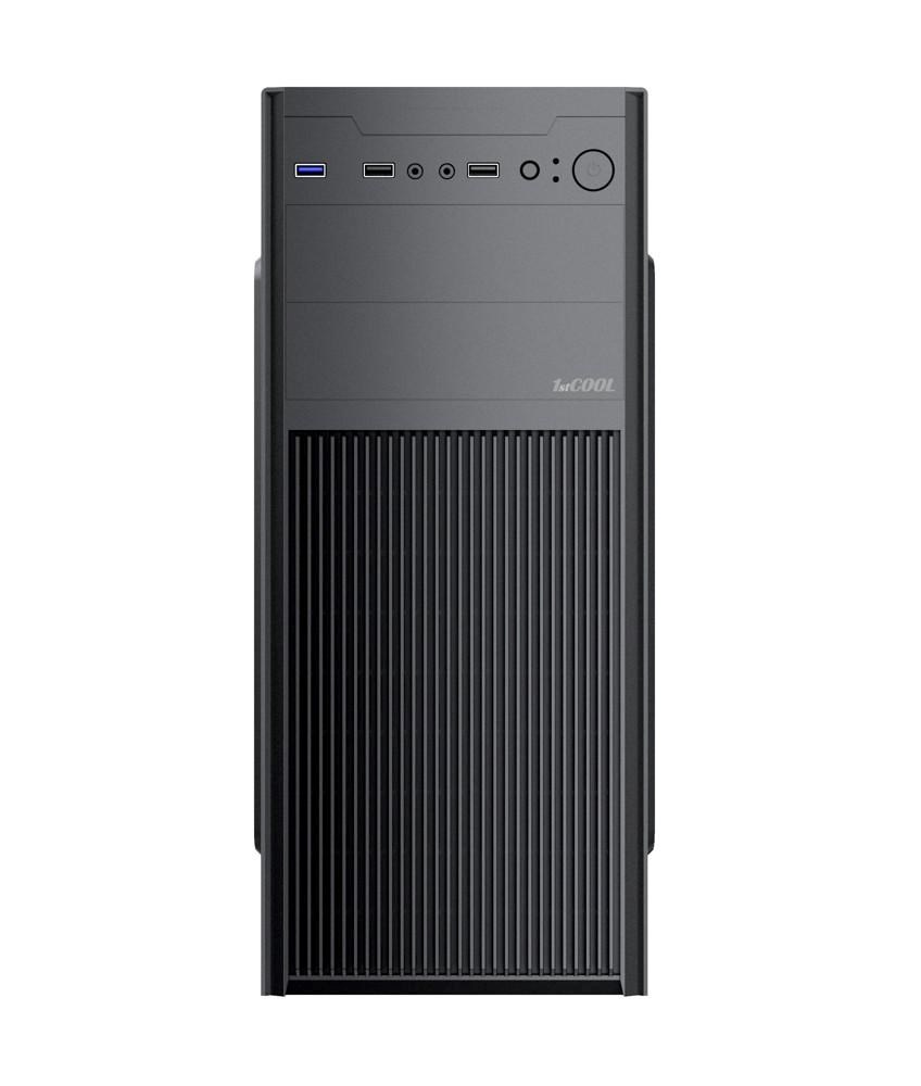 1stCOOL skříň JAZZ 6, micro tower, AU, USB 3.0, bez zdroje, černá