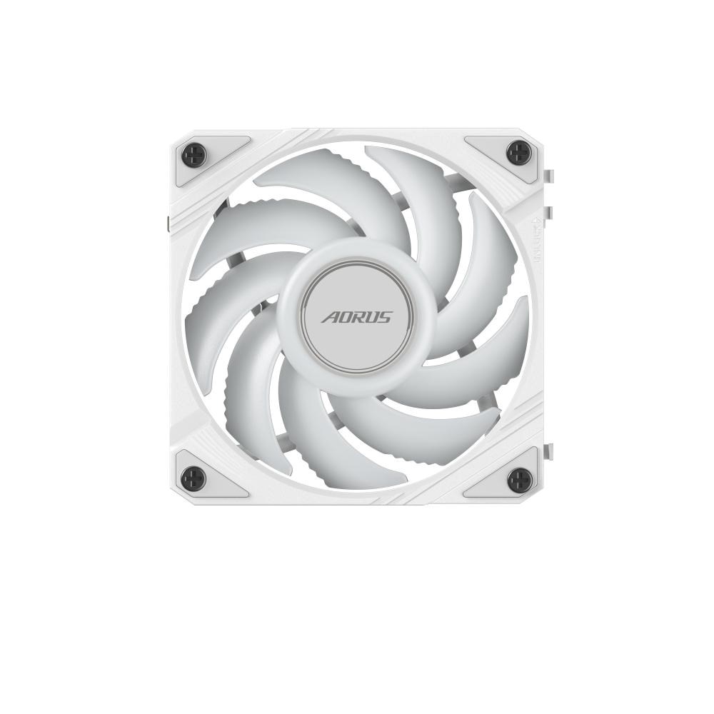 GIGABYTE ventilátor AORUS EZ CHAIN FAN ICE, 1x120mm, bílá
