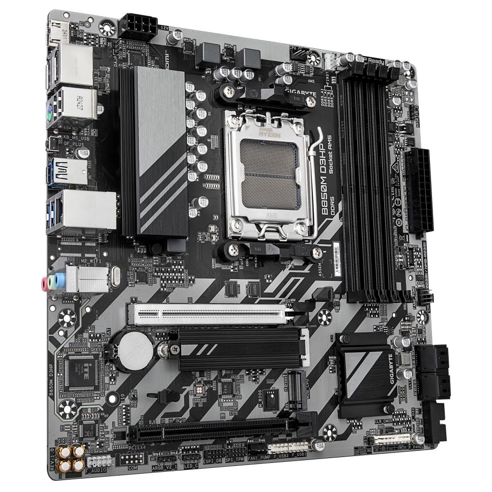 GIGABYTE MB Sc AM5 B850M D3HP, AMD B850, 4xDDR5, 2xDP, 1xHDMI, mATX