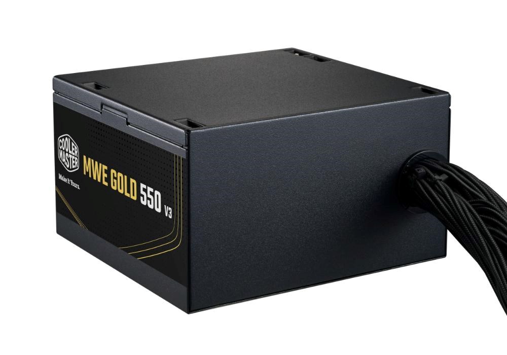 Cooler Master zdroj MWE Gold 550W V3, 120mm, 80+ Gold, ATX 3.1