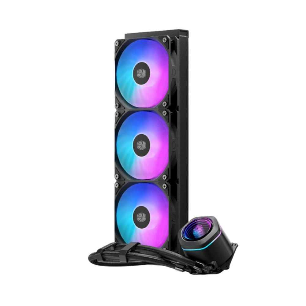 Cooler Master vodní chladič MasterLiquid Core Nex 360, 3x120mm, LGA1851, AM5, černá