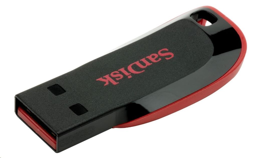 SanDisk Flash Disk 16GB Cruzer Blade, USB 2.0, černá