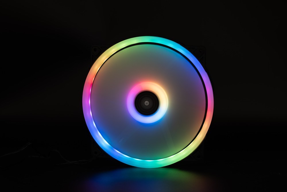 1stCOOL Ventilátor AURA EVO, 200mm, ARGB