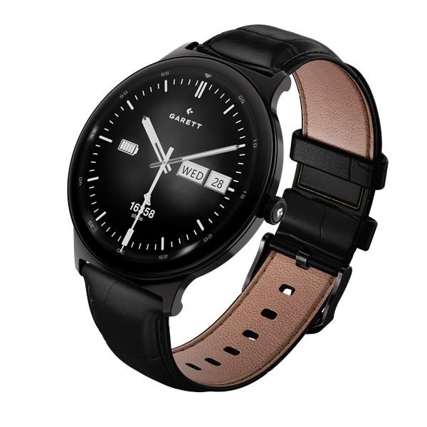Garett Smartwatch Quantum Black Steel