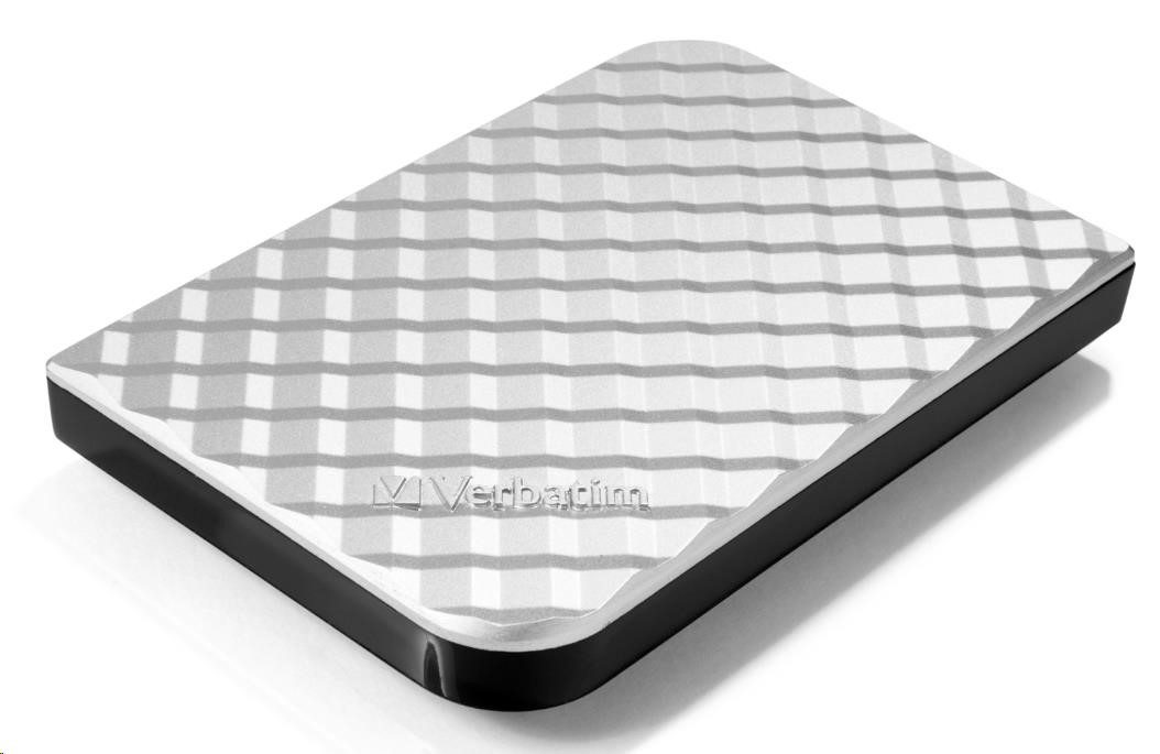 VERBATIM Externí HDD 1TB Store 'n' Go Portable Hard Drive USB 3.0, Silver GEN II