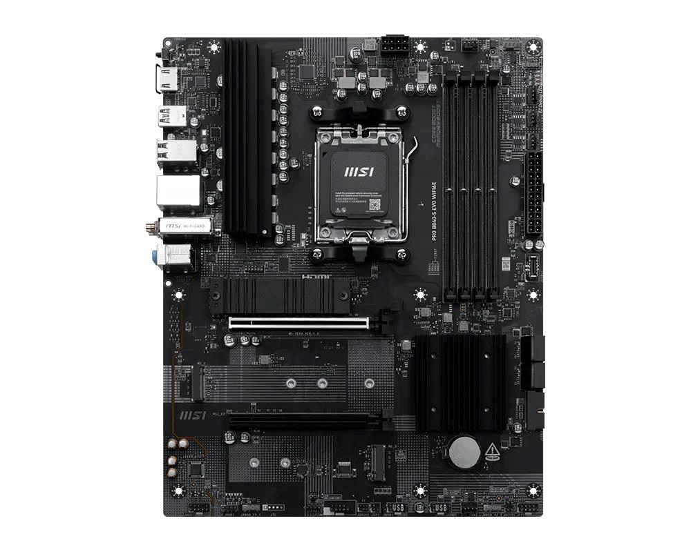 MSI MB Sc AM5 PRO B840-S EVO WIFI6E, AMD B840, 4xDDR5, WiFi, 1xHDMI