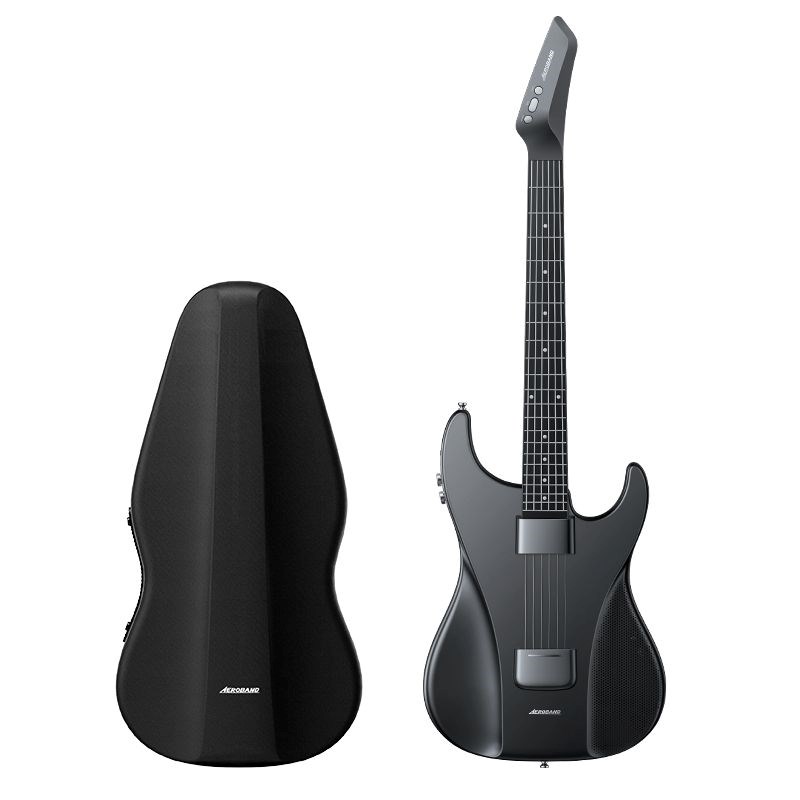 Aeroband Guitar - Smart Elektrická Kytara pouzdro, černá