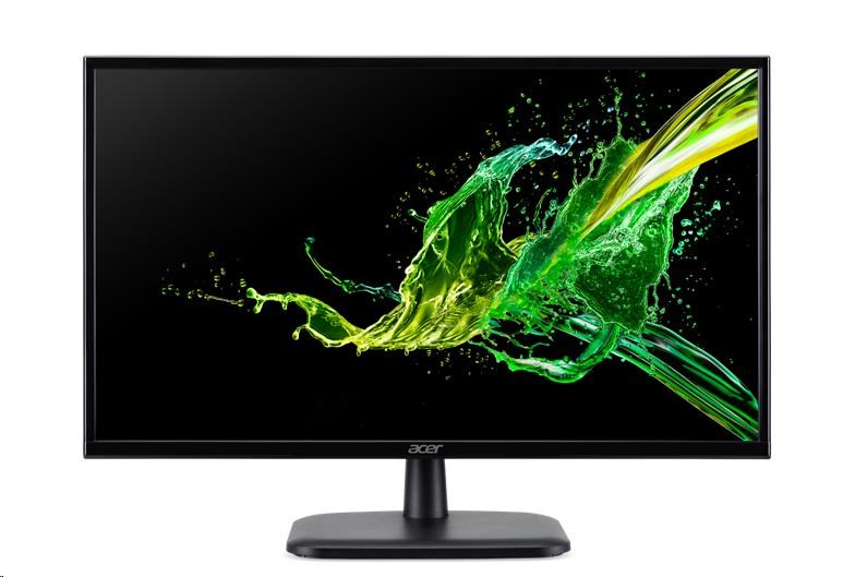 ACER LCD EK241YGbi 60cm (23.8") IPS LED, FHD 1920x1080@120Hz HDMI, 75Hz VGA, 250cd/m2, 178/178, 1ms(VRB), 1xVGA + 1xHDMI
