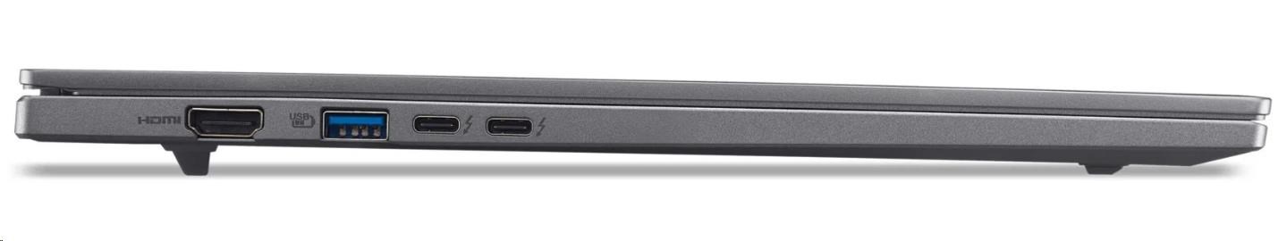 ACER NTB Aspire 16 AI (A16-52M-77L6),Ultra 7 258V,16" 2048x1280,32GB,1TB SSD,iArc 140V,W11 Home,Steel Gray