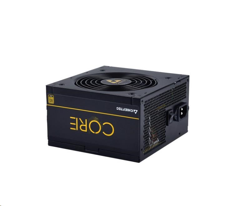 CHIEFTEC zdroj Core Series BBS-600S, 600W, 120mm fan, 80+ Gold