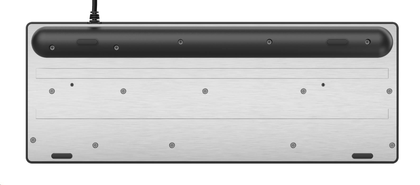 TRUST herní klávesnice GXT833 THADO, membránová, USB, US